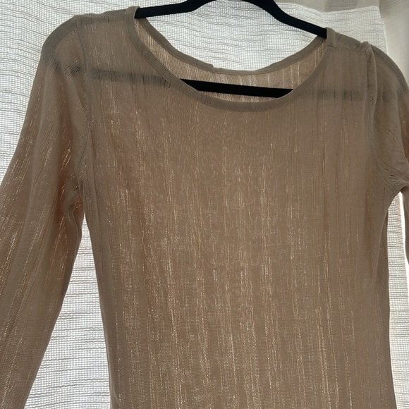 Assymetric Split Sweater Maxi Dress - Picture 3 of 7